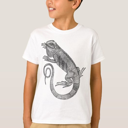 Vintage Iguana T-shirt (Voorkant)