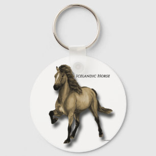 Vintage IJslands Sleutelhanger