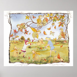 Vintage illustratie door Sibylle Von Olfers Poster