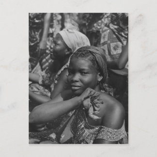 Vintage image, Afrika, Lady van Togo Briefkaart