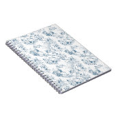 Vintage Imaginaire Floral Toile-Black Carnet (Côté Droit)