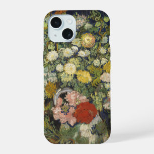 Vintage Impressionistische Bloemenboeket Van Gogh iPhone 15 Hoesje