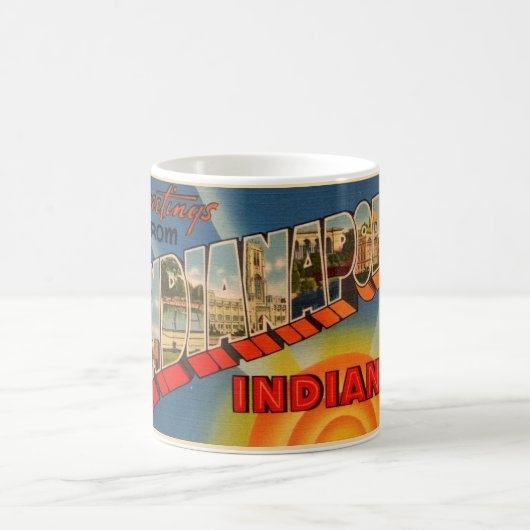 Vintage Indianapolis, EN Mug (Centre)