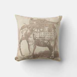 Vintage Indische olifant Sierkussen