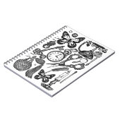 Vintage Ink Antiques Notebook Notitieboek (Linkerzijde)