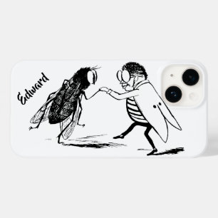 Vintage insecten dansen; Bromvlieg Case-Mate iPhone 14 Hoesje