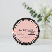 vintage invitation d'anniversaire d'enregistrement (Debout devant)