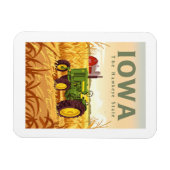Vintage Iowa Magneet (Horizontaal)