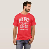 Vintage Iowa T-shirt (Voorkant volledig)
