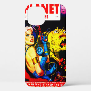 VINTAGE iPhone 6 van het ONTWERP van de Sci Fi- 12 Hoesje