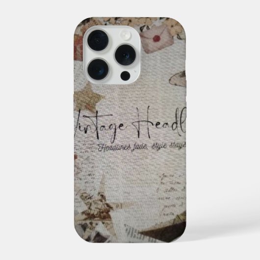 Vintage  iPhone hoesje (Achterkant)