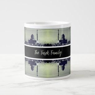 Vintage Irak Bagdad Buniya Moskee 1970 Extra Grote Beker