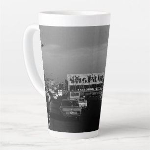 Vintage Irak Bagdad tahrirplein 1970 Coaster Latte Mok