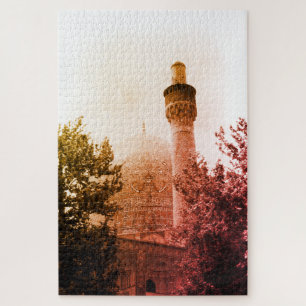 Vintage Iran Isfahan koninklijke moskee Legpuzzel