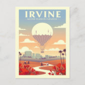 Vintage Irvine California Briefkaart (Voorkant)