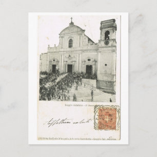 Vintage Italië, Festival, Kathedraal, Reggio Briefkaart