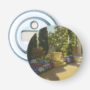 Vintage Ivan Choultse Jardin Villa Cypris Button Flesopener