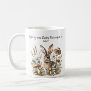 Vintage Jack Rabbit Spring Café Mug