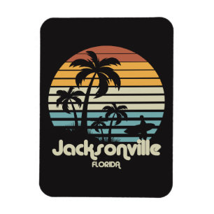 Vintage Jacksonville Florida Magneet