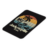 Vintage Jacksonville Florida Magneet (Linkerzijde)