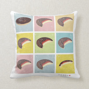 Vintage Jaffa Cakes Pillow Kussen