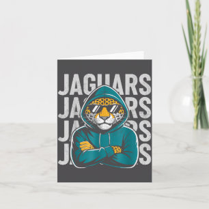 Vintage Jaguar Vintage Design Mannen Vrouwen Kinde Kaart
