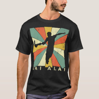 Vintage Jai Alai Sport Retro Gift T-shirt