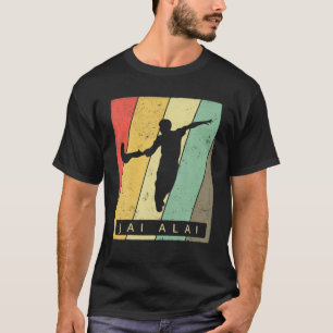Vintage Jai Alai Sport Retro Poster T-shirt