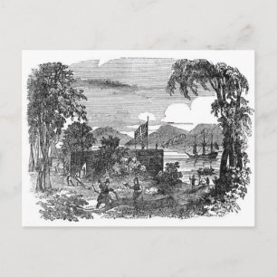 Vintage Jamestown Colony postcard Briefkaart