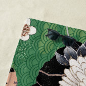 Vintage Japanese Art  Strandlaken (In situ)