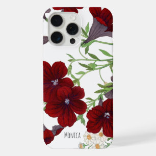 Vintage Japanse bloemkunst geschilderde tong Maywe iPhone 15 Pro Max Hoesje