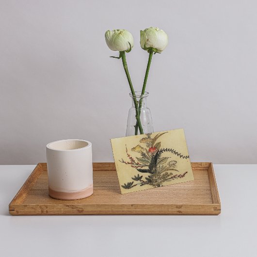 Vintage Japonais Parchemin rsvp avec enveloppes