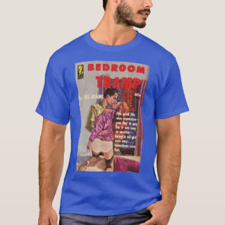 Vintage jaren 60 Softcore Sleaze Paperback Cover 1 T-shirt
