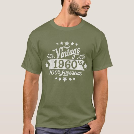 Vintage jaren '60 t-shirt (Voorkant)