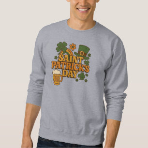 Vintage jaren 70 St. Patrick's Day Trui