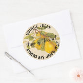 Vintage Jelly de coing Produit Étiquette (Enveloppe)