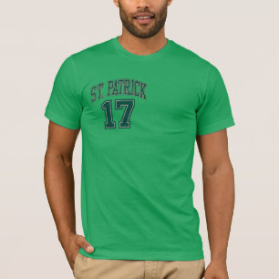 Vintage Jersey stijl St Patrick's 17 T-shirt