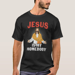 Vintage Jezus is mijn thuisjongen Mijn God Savior T-shirt