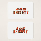 Vintage Joe Shiesty - Football Cincinnati (Devant & derrière)