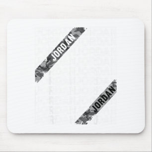 Vintage jordan vintage ontwerp mannen vrouwen kind muismat