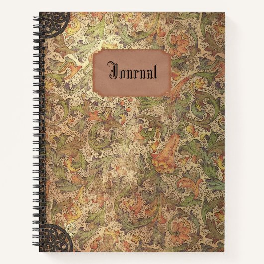 Vintage Journal Spiral Notebook (Devant)