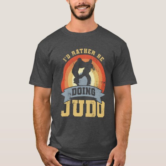 Vintage Judo Quote funny T-shirt (Voorkant)
