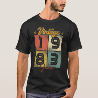 Vintage juni 1983 39 Jaar Oud 1 T-shirt