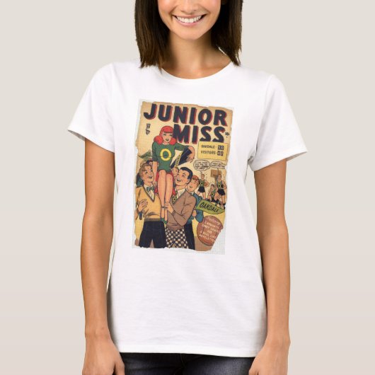Vintage Junior Miss T-shirt (Voorkant)
