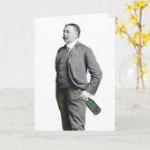 Vintage Kaart (Gele Bloem)