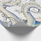 Vintage Kaart Cadeaupapier (Hoek)