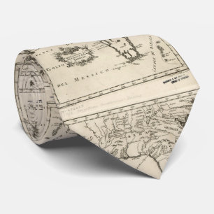 Vintage Kaart van Florida (1763) 2 Stropdas
