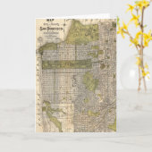 Vintage Kaart van San Francisco (1932) (Gele Bloem)