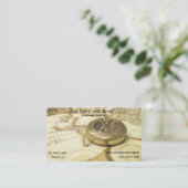 Vintage Kaarten en Kaarten Visitekaartje (Staand voorkant)