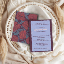 Vintage Kant-Inspiratie Bloeiende Rozen Pruim Aqiq